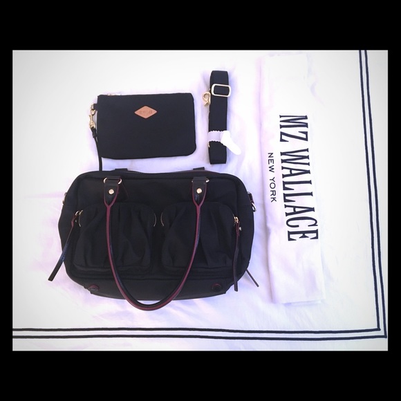MZ Wallace Handbags - MZ Wallace Black Bedford Jane Satchel - NEW